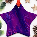 Abstract Fantastic Fractal Gradient Ornament (Star) Front