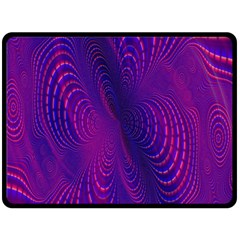 Abstract Fantastic Fractal Gradient Fleece Blanket (large)  by BangZart