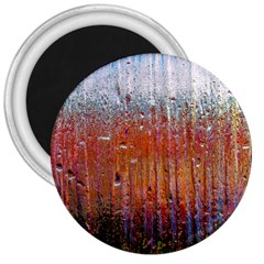 Glass Colorful Abstract Background 3  Magnets by BangZart