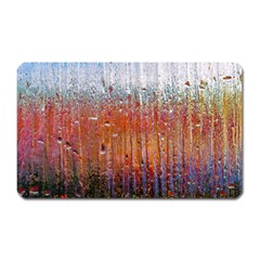 Glass Colorful Abstract Background Magnet (rectangular) by BangZart