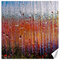 Glass Colorful Abstract Background Canvas 12  X 12   by BangZart