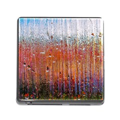 Glass Colorful Abstract Background Memory Card Reader (square) by BangZart