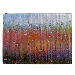 Glass Colorful Abstract Background Cosmetic Bag (xxl)  by BangZart