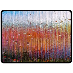 Glass Colorful Abstract Background Double Sided Fleece Blanket (large)  by BangZart