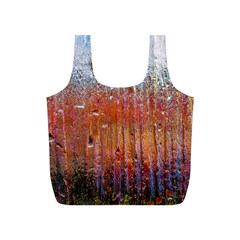 Glass Colorful Abstract Background Full Print Recycle Bags (s)  by BangZart