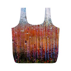 Glass Colorful Abstract Background Full Print Recycle Bags (m)  by BangZart