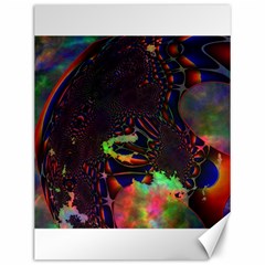 The Fourth Dimension Fractal Canvas 12  X 16   by BangZart