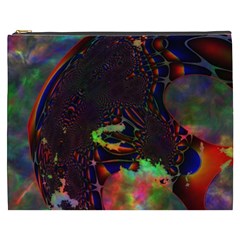 The Fourth Dimension Fractal Cosmetic Bag (xxxl)  by BangZart