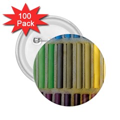 Pastels Cretaceous About Color 2.25  Buttons (100 pack) 