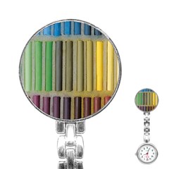 Pastels Cretaceous About Color Stainless Steel Nurses Watch