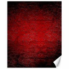 Red Grunge Texture Black Gradient Canvas 16  X 20   by BangZart