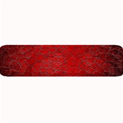 Red Grunge Texture Black Gradient Large Bar Mats by BangZart