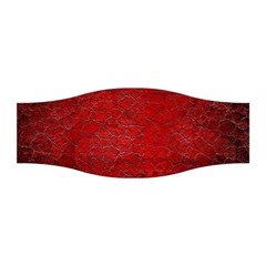 Red Grunge Texture Black Gradient Stretchable Headband by BangZart