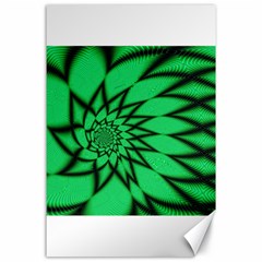 The Fourth Dimension Fractal Canvas 24  X 36  by BangZart