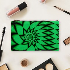 The Fourth Dimension Fractal Cosmetic Bag (medium)  by BangZart