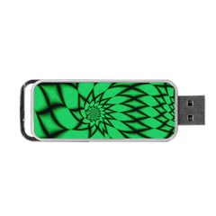 The Fourth Dimension Fractal Portable Usb Flash (one Side) by BangZart