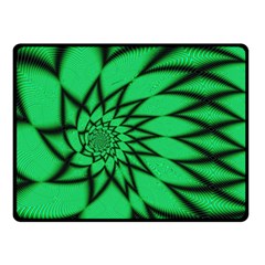 The Fourth Dimension Fractal Double Sided Fleece Blanket (small)  by BangZart