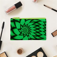 The Fourth Dimension Fractal Cosmetic Bag (xs) by BangZart