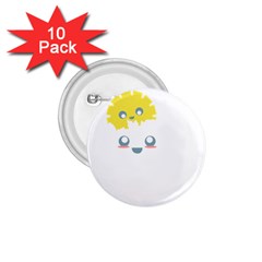 Cloud Cloudlet Sun Sky Milota 1 75  Buttons (10 Pack) by BangZart