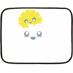 Cloud Cloudlet Sun Sky Milota Fleece Blanket (mini) by BangZart