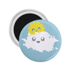 Cloud Cloudlet Sun Sky Milota 2 25  Magnets by BangZart