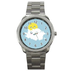 Cloud Cloudlet Sun Sky Milota Sport Metal Watch