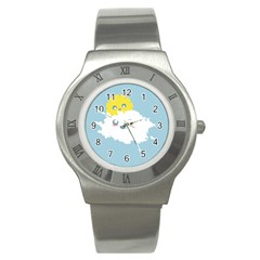 Cloud Cloudlet Sun Sky Milota Stainless Steel Watch