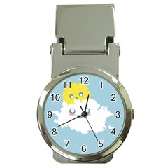 Cloud Cloudlet Sun Sky Milota Money Clip Watches by BangZart