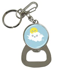 Cloud Cloudlet Sun Sky Milota Button Necklaces by BangZart