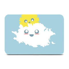 Cloud Cloudlet Sun Sky Milota Plate Mats by BangZart