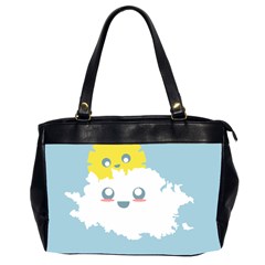 Cloud Cloudlet Sun Sky Milota Office Handbags (2 Sides) 