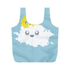 Cloud Cloudlet Sun Sky Milota Full Print Recycle Bags (m)  by BangZart