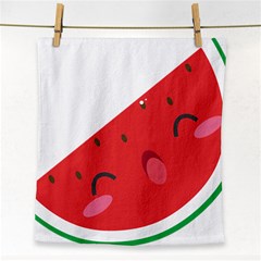 Watermelon Red Network Fruit Juicy Face Towel