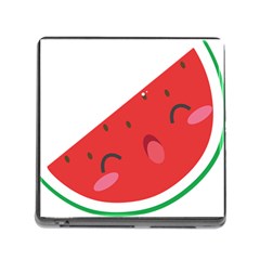 Watermelon Red Network Fruit Juicy Memory Card Reader (square) by BangZart