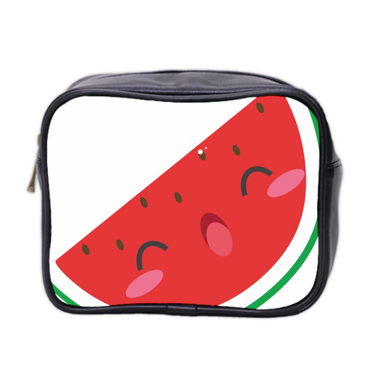 Watermelon Red Network Fruit Juicy Mini Toiletries Bag 2-Side