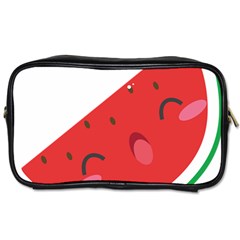 Watermelon Red Network Fruit Juicy Toiletries Bags 2-side by BangZart