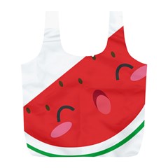 Watermelon Red Network Fruit Juicy Full Print Recycle Bags (l)  by BangZart