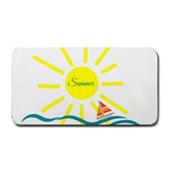 Summer Beach Holiday Holidays Sun Medium Bar Mats