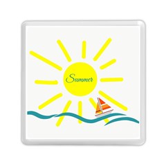 Summer Beach Holiday Holidays Sun Memory Card Reader (Square) 