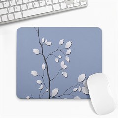 Branch Leaves Branches Plant Large Mousepads by BangZart