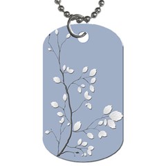 Branch Leaves Branches Plant Dog Tag (one Side) by BangZart