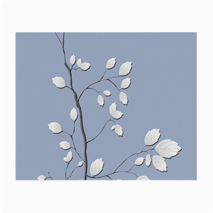 Branch Leaves Branches Plant Small Glasses Cloth