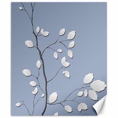 Branch Leaves Branches Plant Canvas 8  X 10  by BangZart