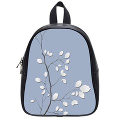 Branch Leaves Branches Plant School Bag (small) by BangZart