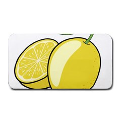 Lemon Fruit Green Yellow Citrus Medium Bar Mats by BangZart