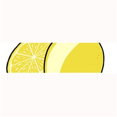 Lemon Fruit Green Yellow Citrus Large Bar Mats by BangZart