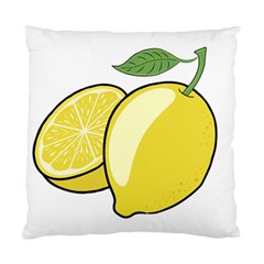 Lemon Fruit Green Yellow Citrus Standard Cushion Case (one Side) by BangZart