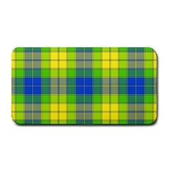 Spring Plaid Yellow Blue And Green Medium Bar Mats by BangZart