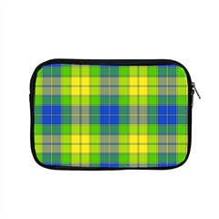 Spring Plaid Yellow Blue And Green Apple Macbook Pro 15  Zipper Case by BangZart