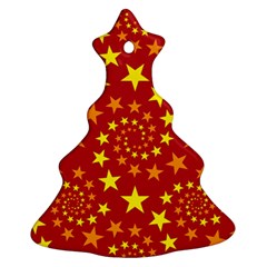 Star Stars Pattern Design Christmas Tree Ornament (two Sides) by BangZart